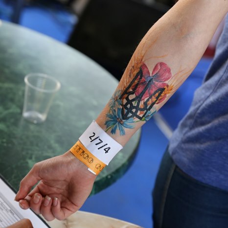 alt= Международный фестиваль татуировки в Киеве «Tattoo Collection» 2014