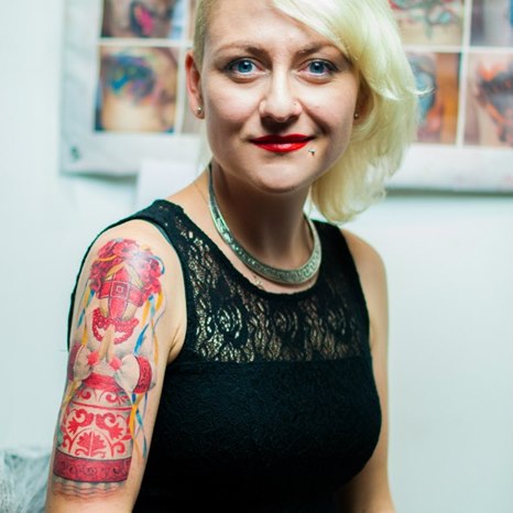 alt= Международный фестиваль татуировки в Киеве «Tattoo Collection» 2014