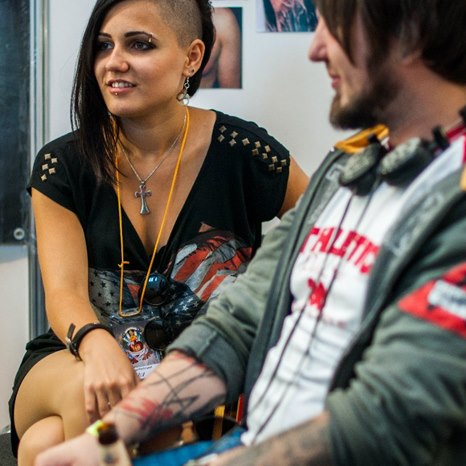 alt= Международный фестиваль татуировки в Киеве «Tattoo Collection» 2014