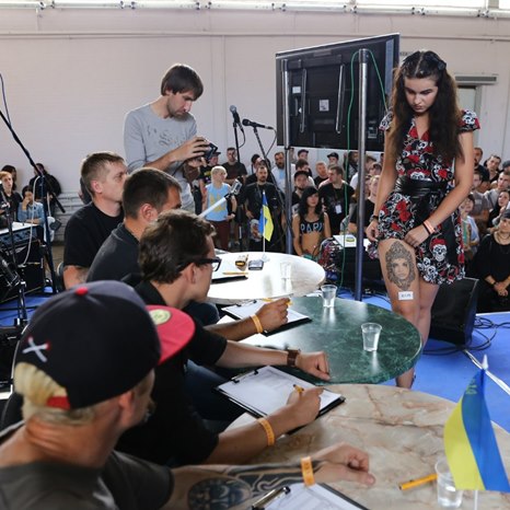 alt= Международный фестиваль татуировки в Киеве «Tattoo Collection» 2014