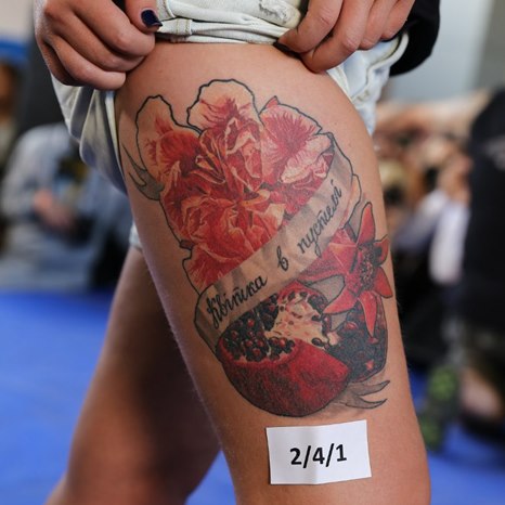 alt= Международный фестиваль татуировки в Киеве «Tattoo Collection» 2014