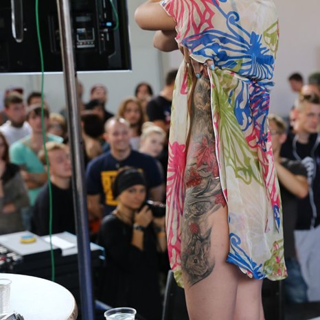 alt= Международный фестиваль татуировки в Киеве «Tattoo Collection» 2014