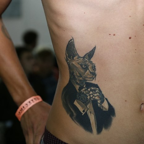 alt= Международный фестиваль татуировки в Киеве «Tattoo Collection» 2014