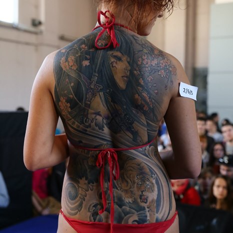 alt= Международный фестиваль татуировки в Киеве «Tattoo Collection» 2014