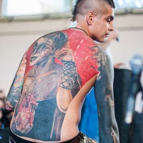 alt= Международный фестиваль татуировки в Киеве «Tattoo Collection» 2014