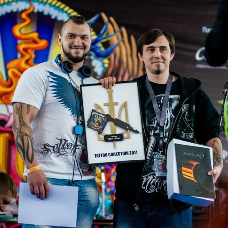 alt= Международный фестиваль татуировки в Киеве «Tattoo Collection» 2014