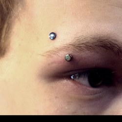 Eyebrow microdermals