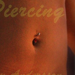 Navel piercing